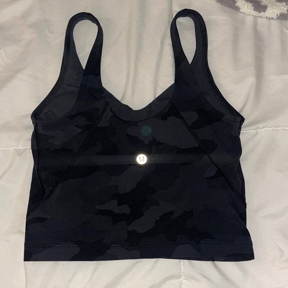 lulu align tank in camo - Picture 3 of 3
